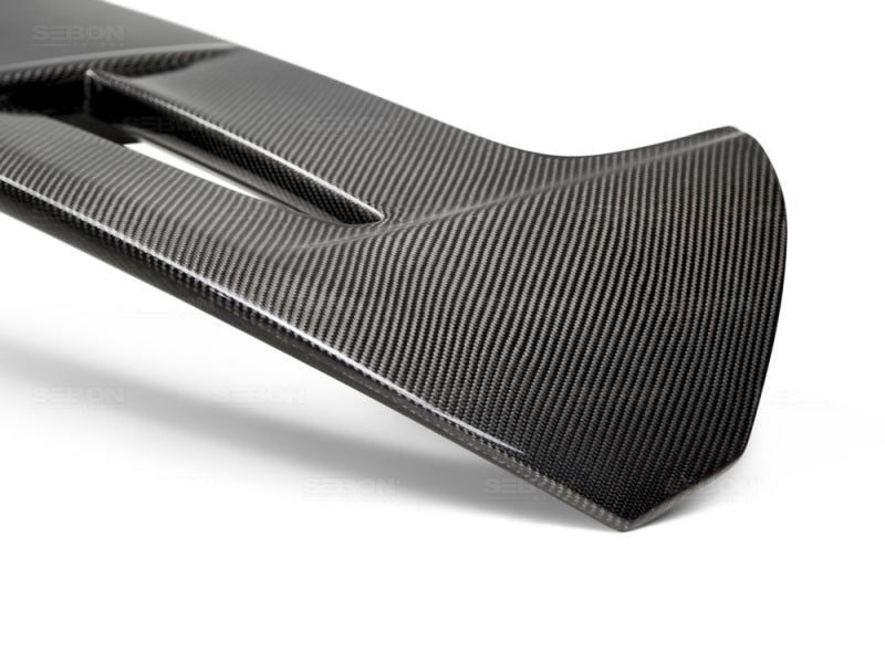 Seibon 11-15 Ford Fiesta (Hatchback) ST-Style Carbon Fiber Rear Spoiler-thumbmail-4