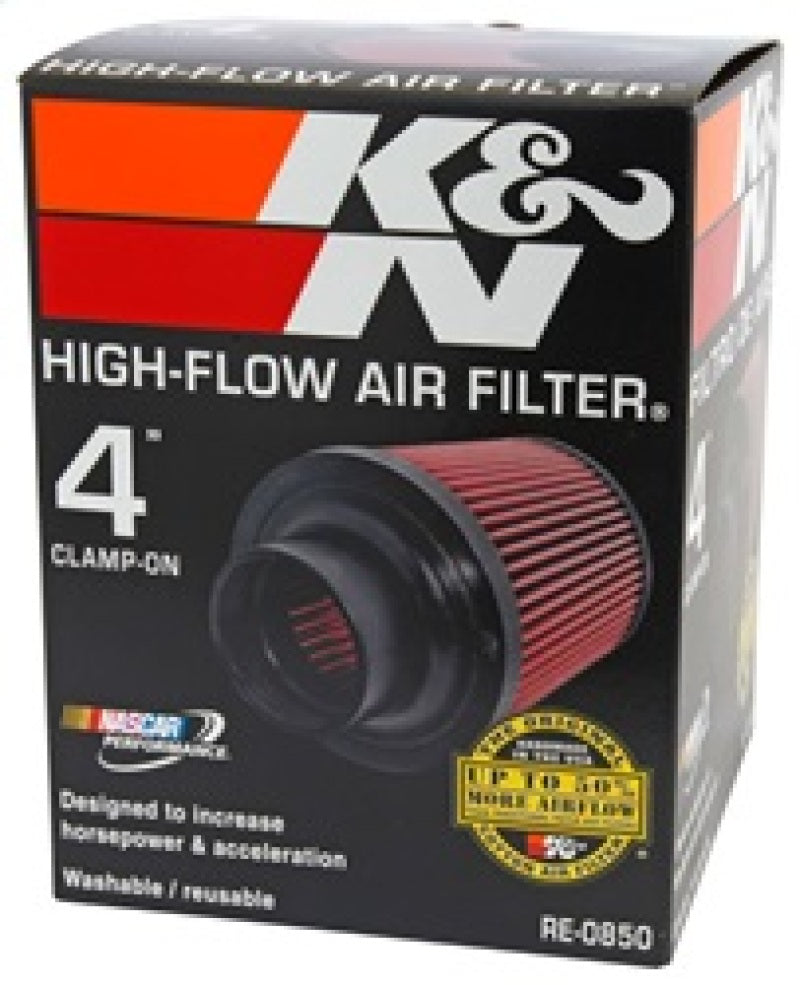 K&N Universal Air Filter (4in. Flange / 6in. Base OD / 4-5/8in. Top OD / 6in. Height)-thumbmail-14