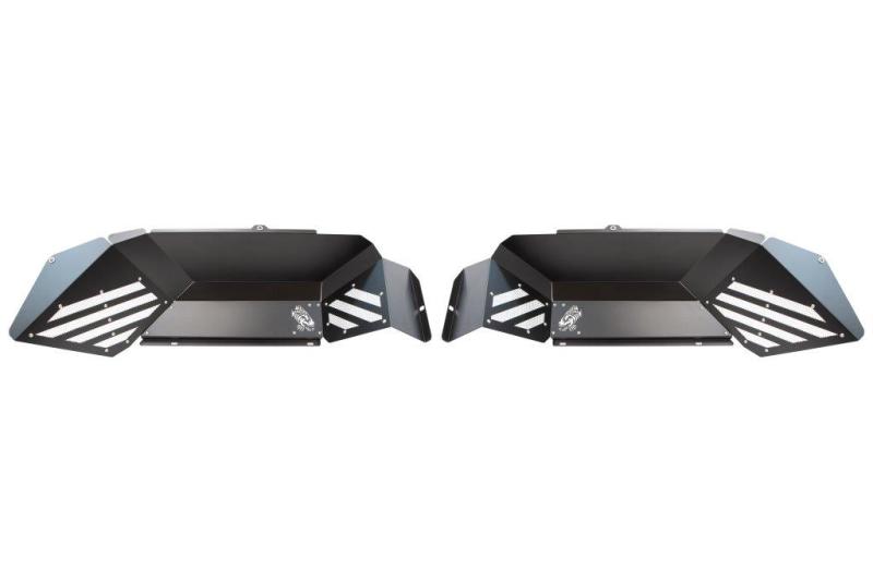 Fishbone Offroad 2020+ JT Gladiator Rear - Black Aluminum Inner Fenders-thumbmail-1