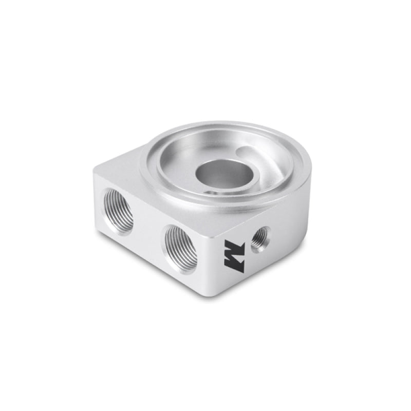 Mishimoto Silver M20 Oil Sandwich Plate-thumbmail-13