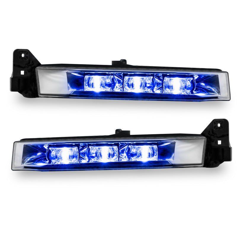 Oracle 15-21 Dodge Charger RGB+W Linear Fog Light Upgrade Kit - ColorSHIFT+W-thumbmail-9