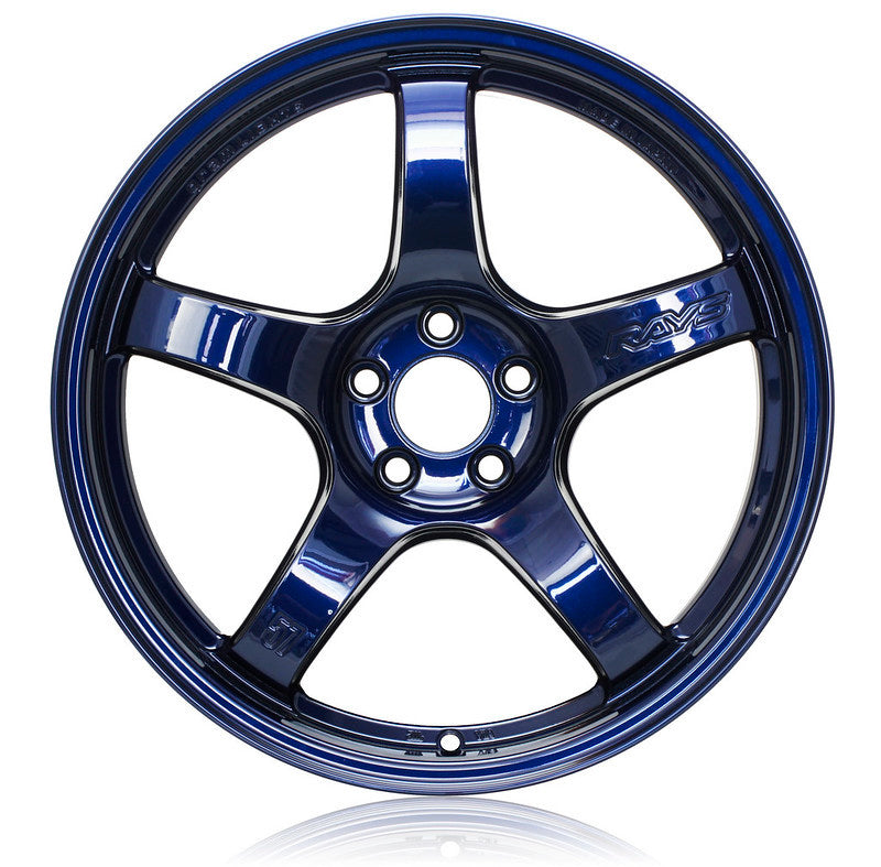 Gram Lights 57CR 18x9.5 +38 5x114.3 Eternal Blue Wheel-thumbmail-1