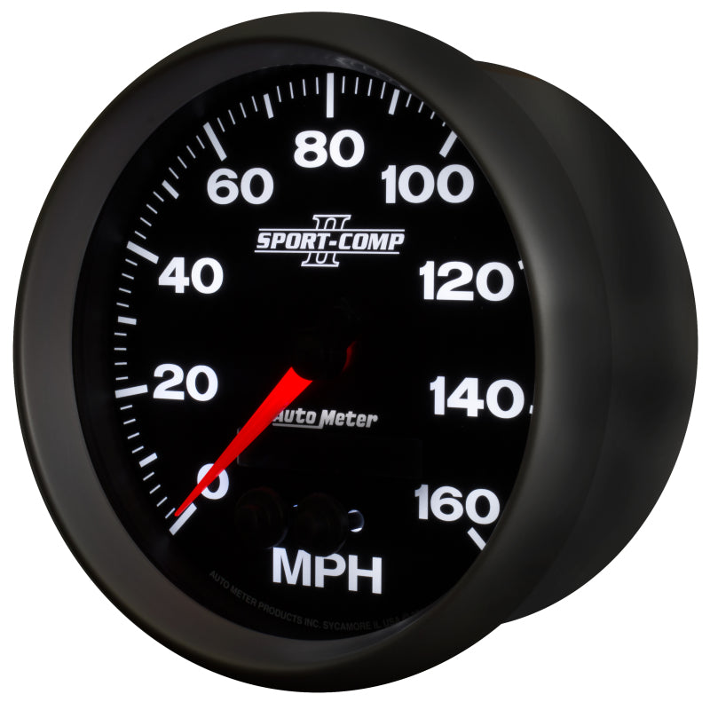 Autometer Sport-Comp II 5in 0-140MPH In-Dash Electronic GPS Programmable Speedometer-thumbmail-4