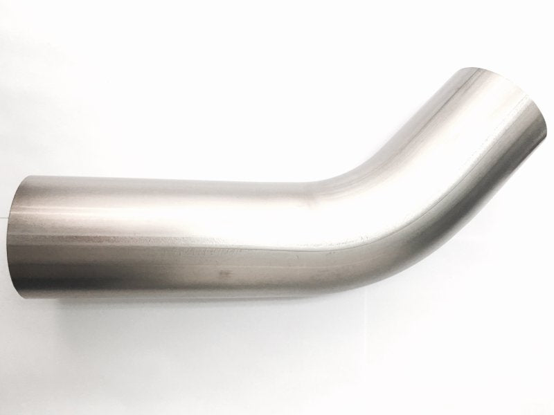 Ticon Industries 2.50in Diameter 45 Degree 1.2mm WT 3.75in CLR 3in Leg/3in Leg Titanium Mandrel Bend-thumbmail-1