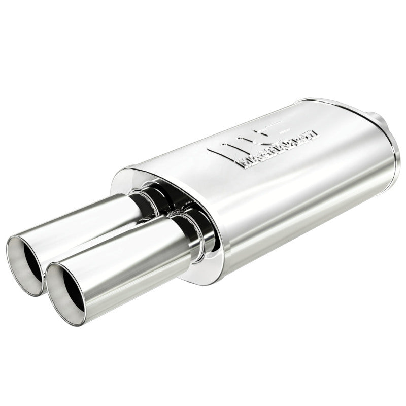 MagnaFlow Muffler W/Tip Mag SS 14X5X8 2.25/3-thumbmail-2