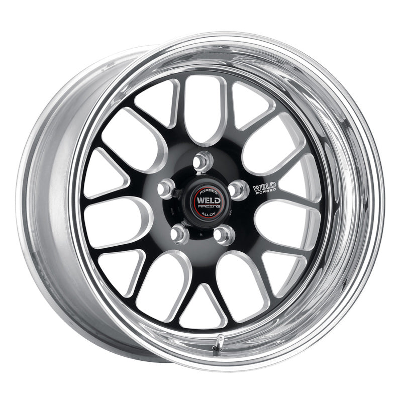 Weld S77 17x5 / 5x5.5 BP / 1.6in BS Black Wheel 3.540 ID (Low Pad) - Non-Beadlock-thumbmail-1