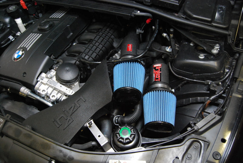 Injen 07-09 335i E92 / 08-09 135i E82 3.0L L6 Twin intake Polished Short Ram Intake-thumbmail-5