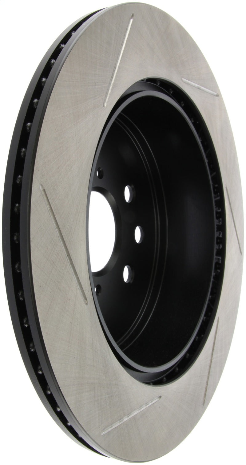 StopTech 13-14 Lexus GS300/350/400/430 Slotted Sport Rear Left Brake Rotor-thumbmail-3