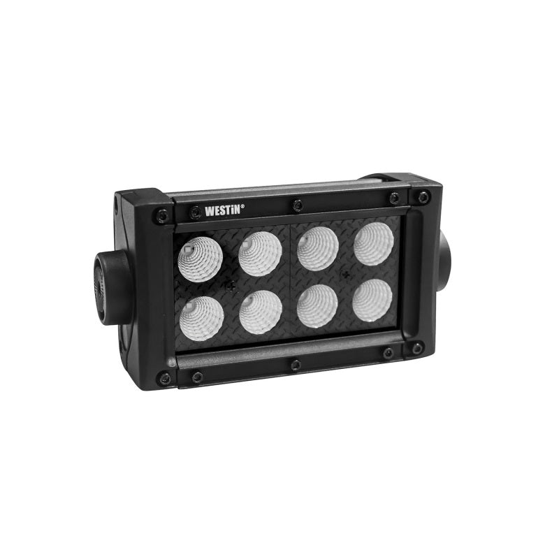 Westin B-FORCE LED Light Bar Double Row 4 inch Flood w/3W Cree - Black-thumbmail-2