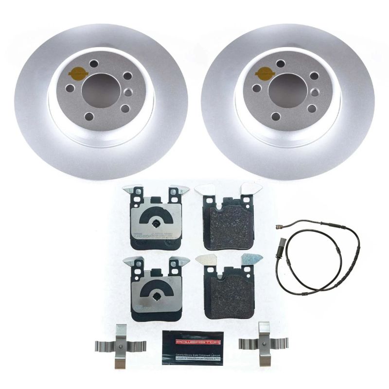 Power Stop 16-18 BMW 320i xDrive Rear Euro-Stop Brake Kit-thumbmail-1