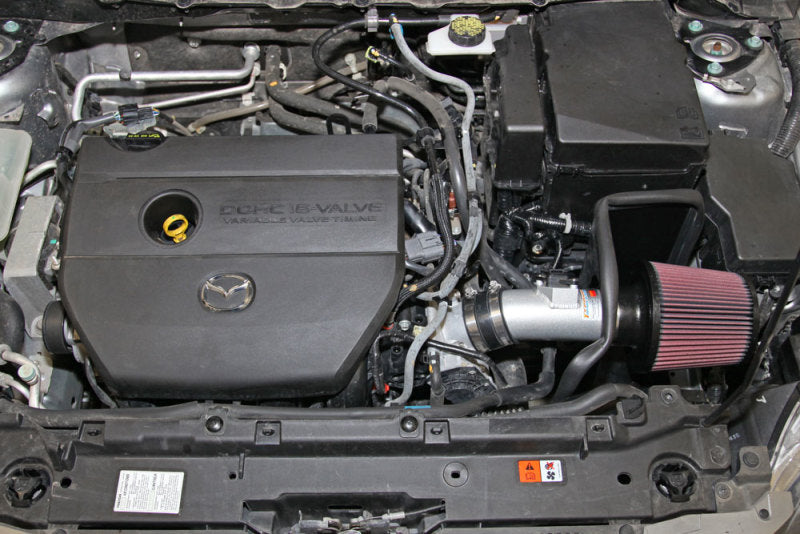 K&N 69 Series Typhoon Performance Intake Kit 2011-13 Mazda 3 L4-2.0L-thumbmail-5