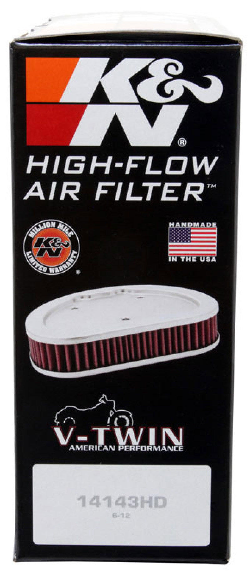 K&N Universal 7in OD / 5in ID / 1.938in H Round Replacement Air Filter-thumbmail-6
