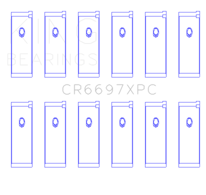 King Nissan RB25DET / RB26DETT 24V (Size STD) pMaxKote Performance Rod Bearing Set-thumbmail-2