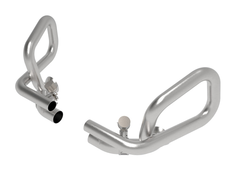 aFe 14-19 Porsche 911 H6-3.8/4.0L GT3 MACH Force-Xp 304 Stainless Steel Primary Muffler Delete Pipe-thumbmail-1