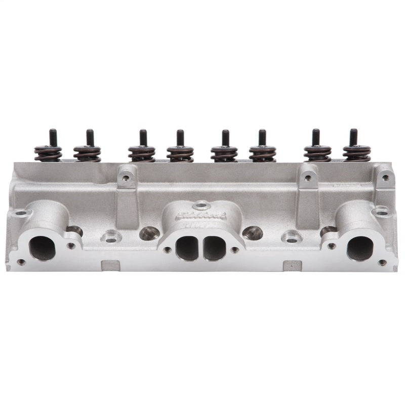 Edelbrock Cylinder Head Pontiac Performer D-Port 72cc Chambers for Hydraulic Roller Cam Complete-thumbmail-12