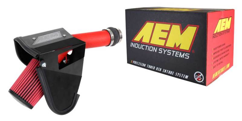 AEM Induction 2019 Subaru WRX STI 2.5L Cold Air Intake - Wrinkle Red-thumbmail-10