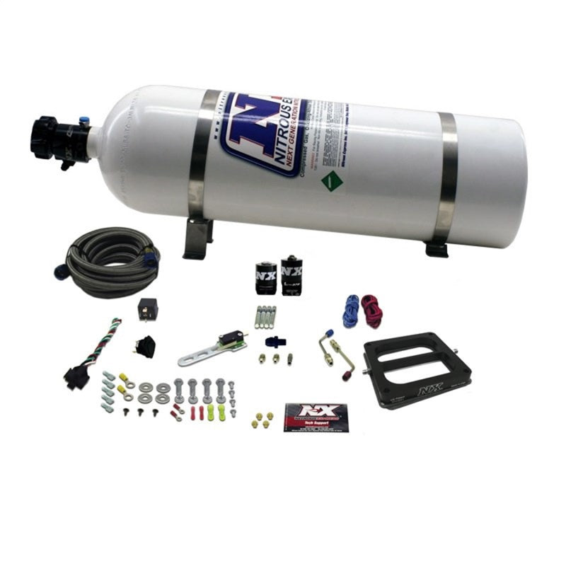 Nitrous Express Dom/Gasoline (RNC) Nitrous Kit w/15lb Bottle-thumbmail-1