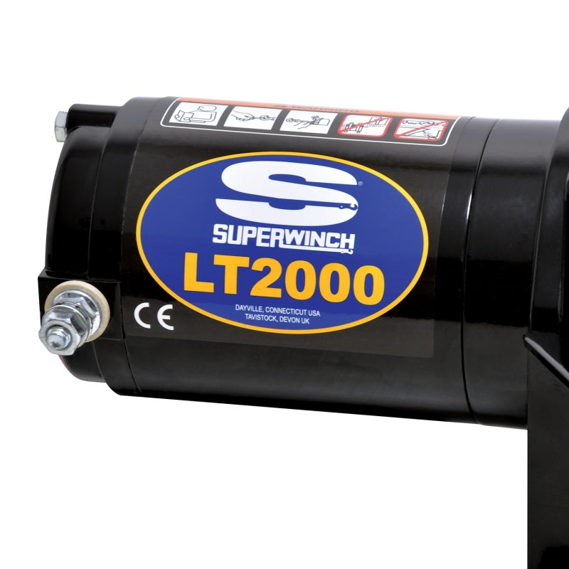 Superwinch 2000 LBS 12V DC 5/32in x 49ft Steel Rope LT2000 Winch-thumbmail-8