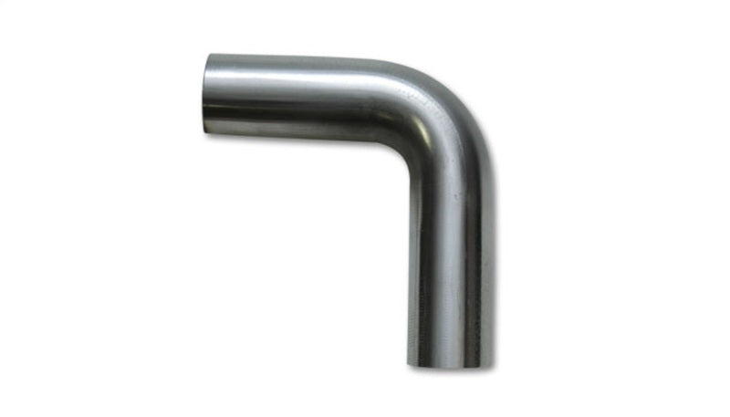 Vibrant 4in O.D. T304 SS 90 deg Mandrel Bend 6in x 6in leg lengths (6in Centerline Radius)-thumbmail-1