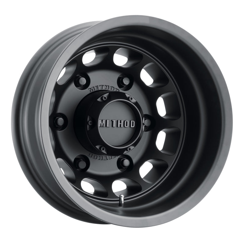 Method MR901 - REAR 16x5.5 -138mm Offset 6x205 161.04mm CB Matte Black Wheel-thumbmail-2