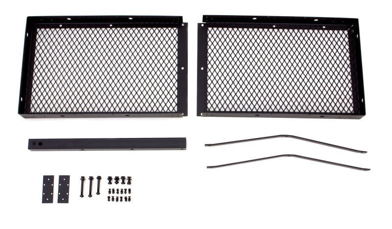 Lund Universal 20in X 60in Basic Cargo Carrier For 2in Hitches - Black-thumbmail-4