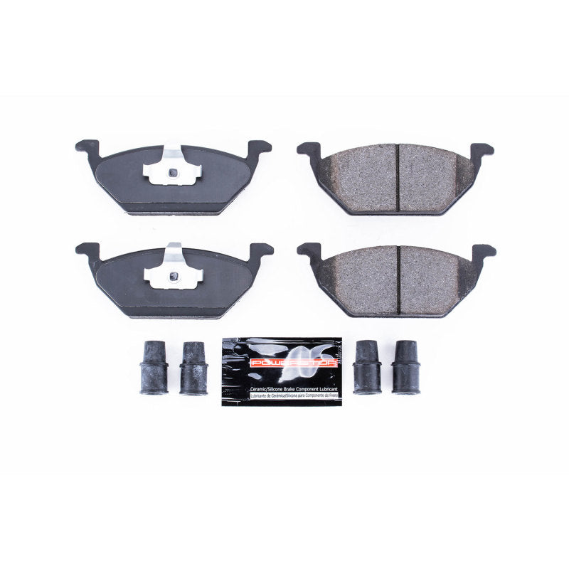 Power Stop 1998 Volkswagen Beetle Front Z23 Evolution Sport Brake Pads w/Hardware-thumbmail-1