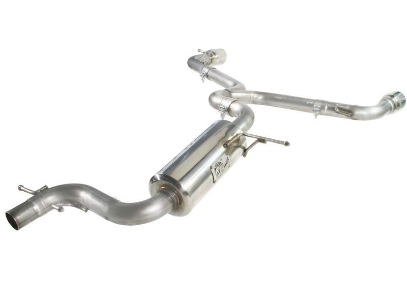 aFe MACHForce XP Exhaust 304SS Cat-Back w/ Polished Tips 12-13 VW Beetle L4 2.0L (t)-thumbmail-7