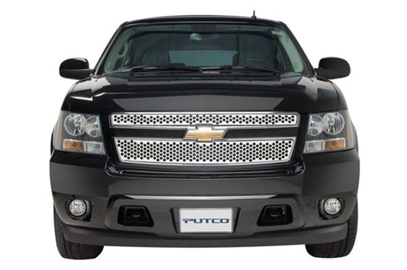 Putco 04-12 Chevrolet Colorado Punch Stainless Steel Grilles-thumbmail-2