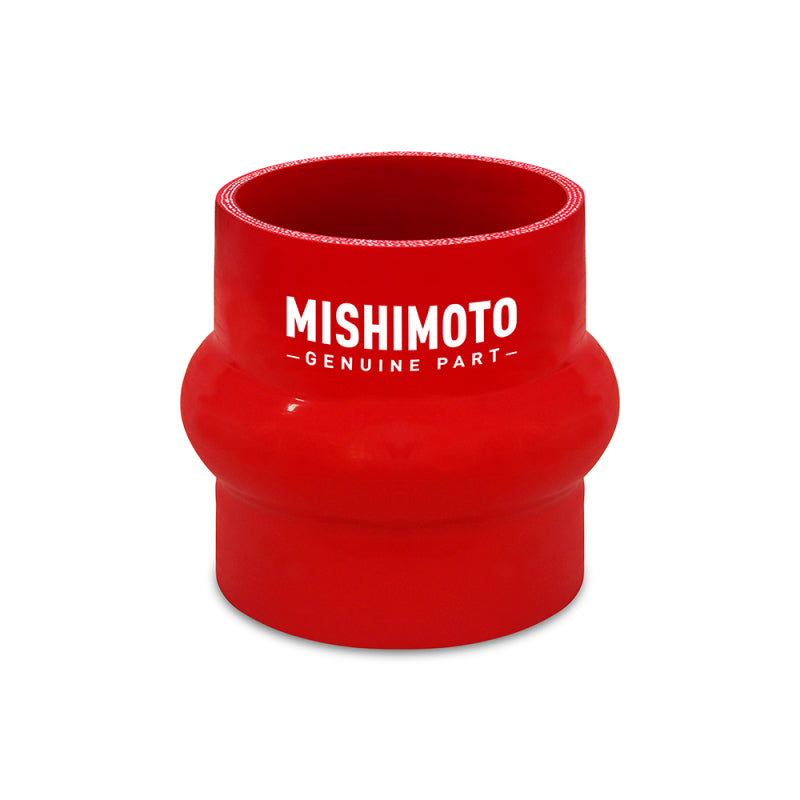 Mishimoto 3in. Hump Hose Silicone Coupler - Red-thumbmail-1