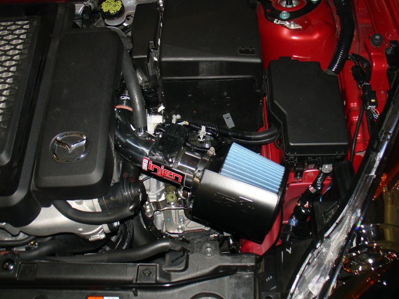 Injen 07-10 MazdaSpeed 3 2.3L 4cyl Turbo Black Short Ram Intake-thumbmail-4