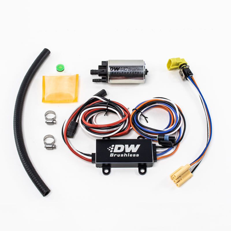 DeatschWerks DW440 440lph Brushless Fuel Pump w/ Dual Speed Controller-thumbmail-2