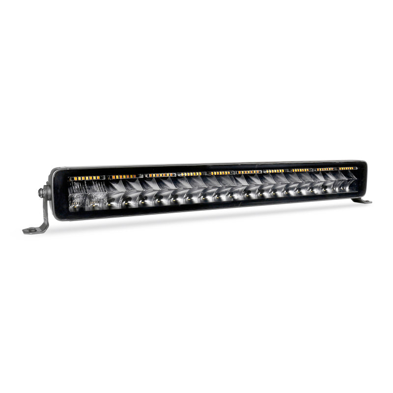 Go Rhino Xplor Blackout Combo Series Dbl Row LED Light Bar w/Amber (Side/Track Mount) 21.5in. - Blk-thumbmail-11