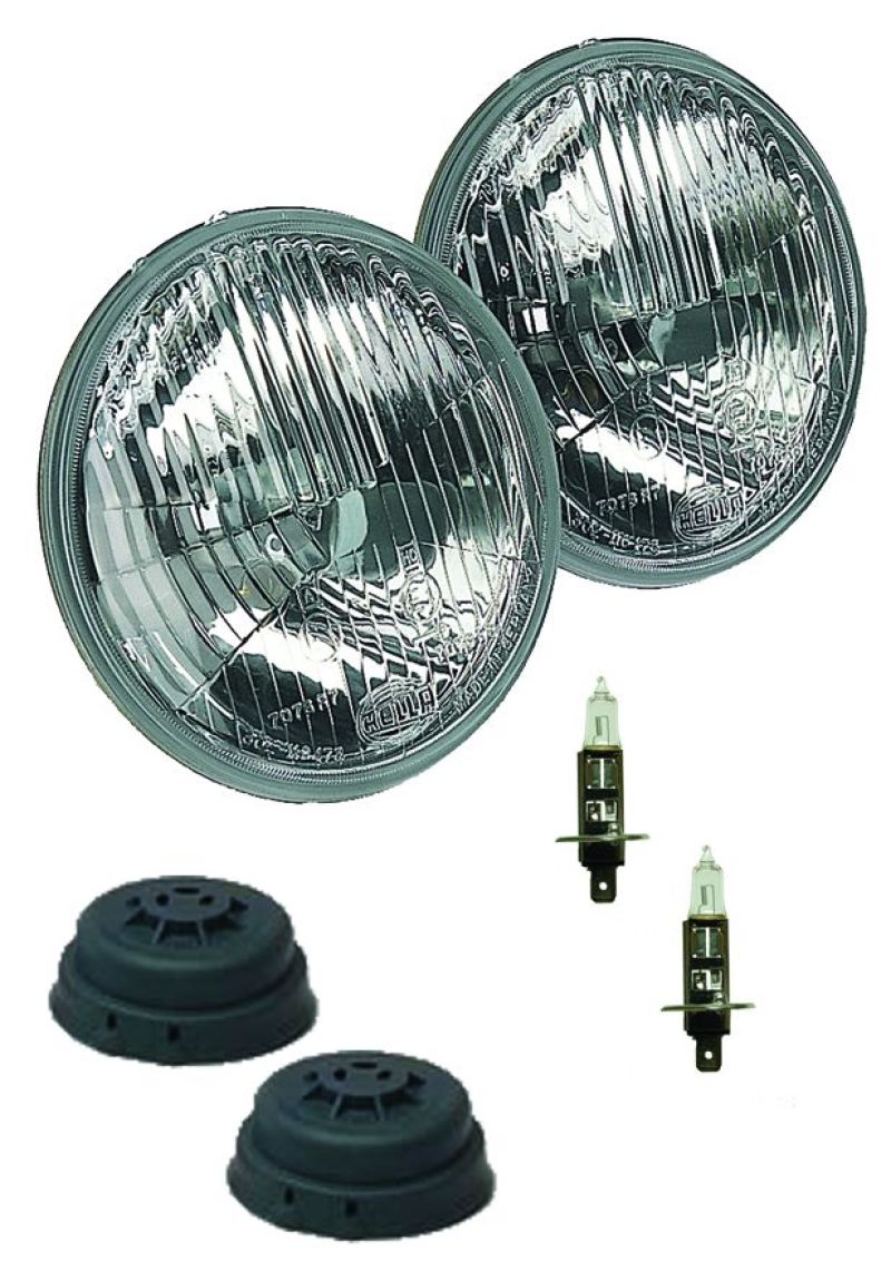 Hella 135mm H1 12V 55W High Beam Head Lamp Twin Kit-thumbmail-3
