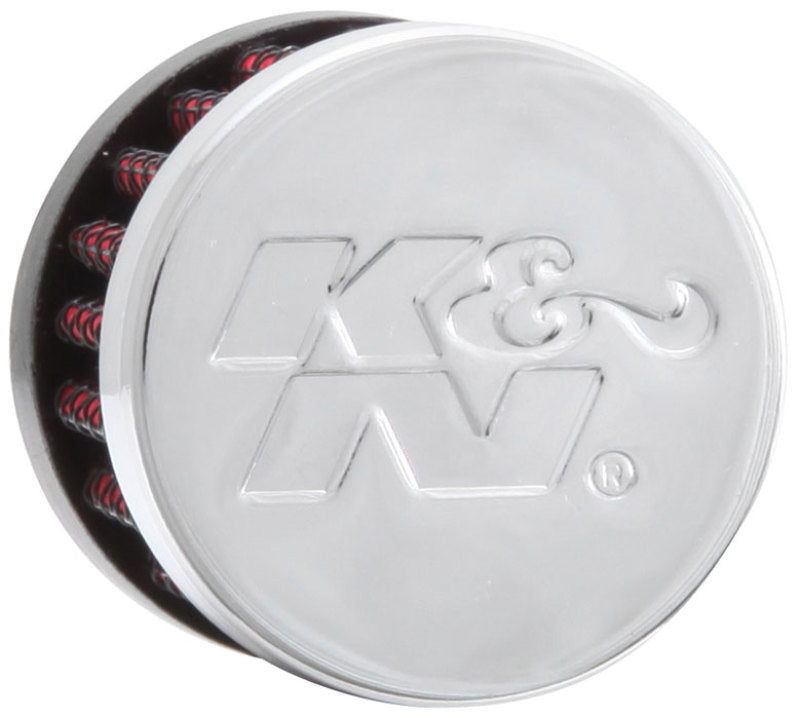 K&N Rubber Base Crankcase Vent Filter - 0.55in Flange ID 1.375in OD 1.125in Height-thumbmail-12