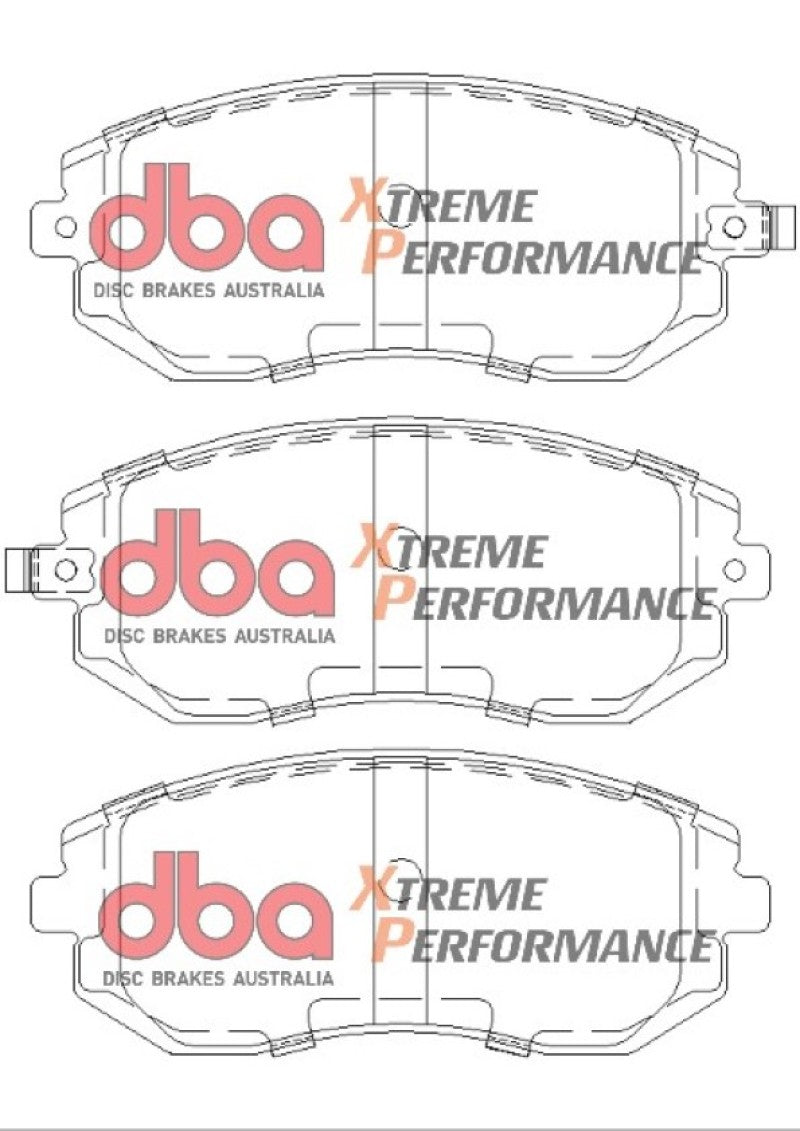 DBA 03-05 Subaru WRX / 08 Subaru WRX XP650 Front Brake Pads-thumbmail-4