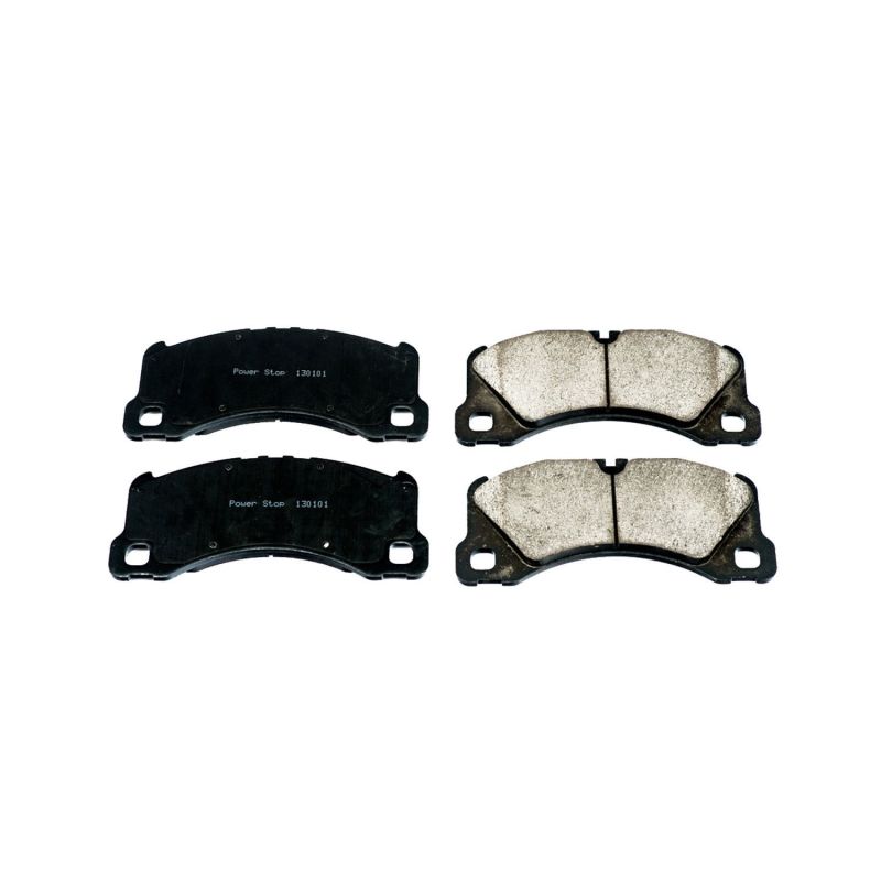 Power Stop 13-17 Porsche Cayenne Front Z16 Evolution Ceramic Brake Pads-thumbmail-1