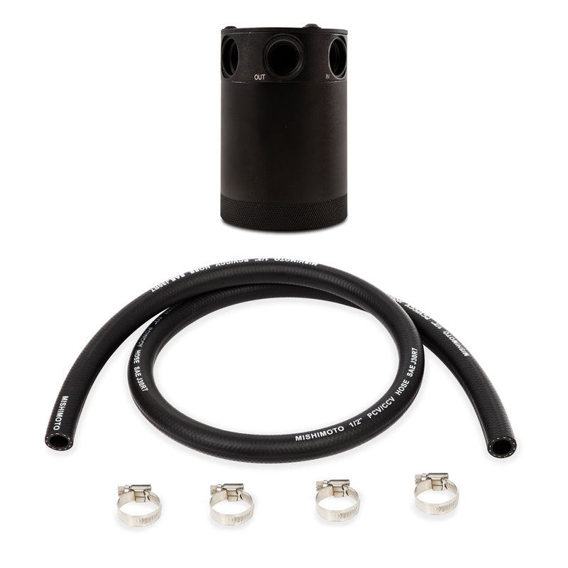 Mishimoto Compact Baffled Oil Catch Can - 3-Port-thumbmail-4