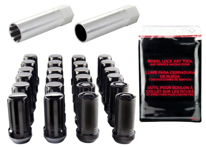 McGard SplineDrive Tuner 6 Lug Install Kit w/Locks & Tool (Cone) M14X1.5 / 22mm Hex - Blk-thumbmail-5