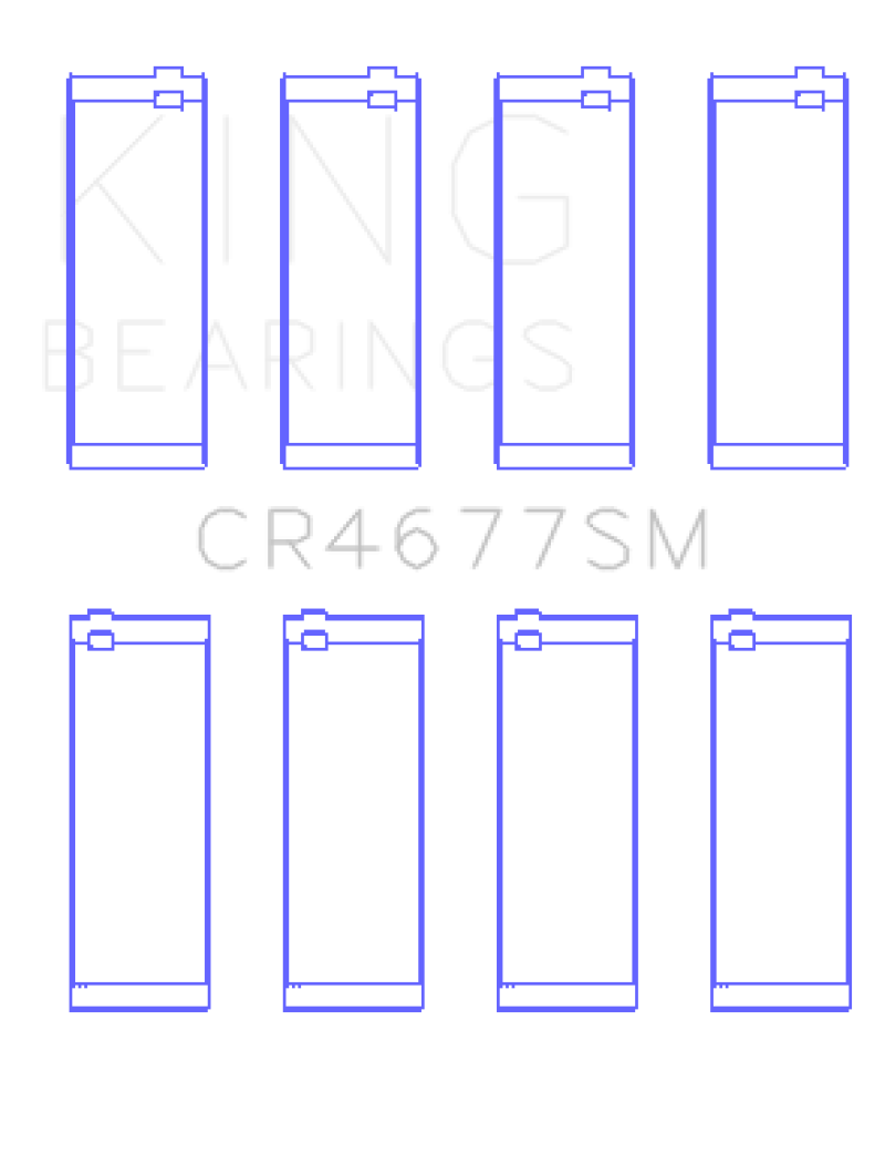 King Opel 1.6L Turbo A16LET/A16NET/Z16LET (Size STD) Connecting Rod Bearing Set-thumbmail-2