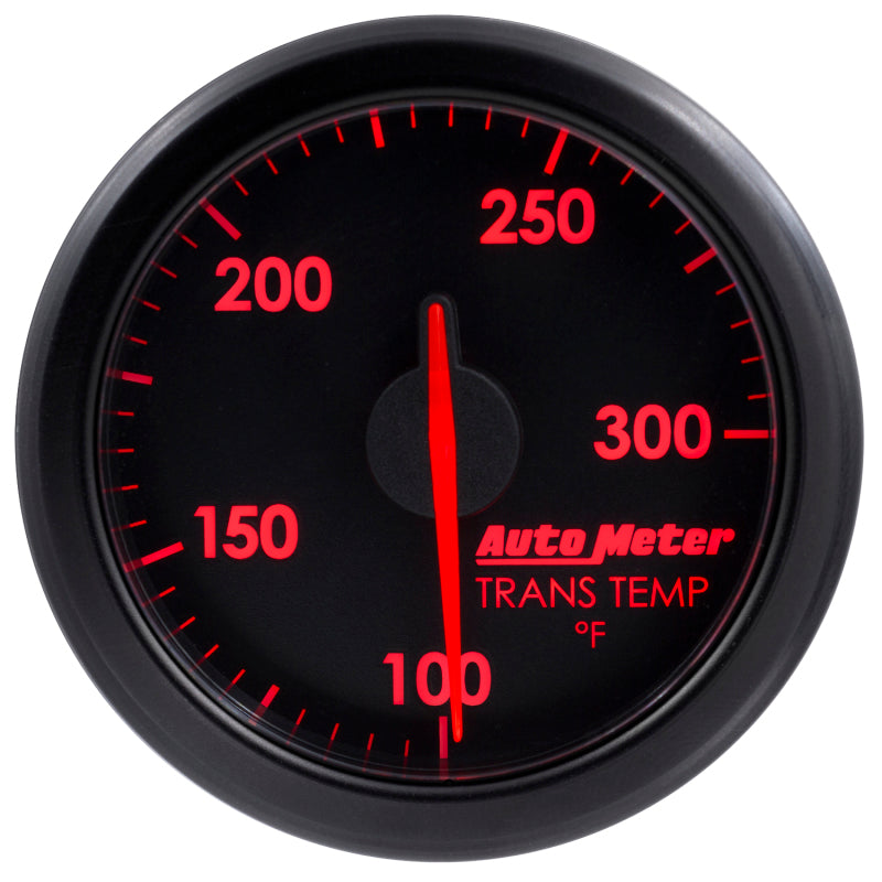 Autometer Airdrive 2-1/6in Trans Temperature Gauge 100-300 Degrees F - Black-thumbmail-2