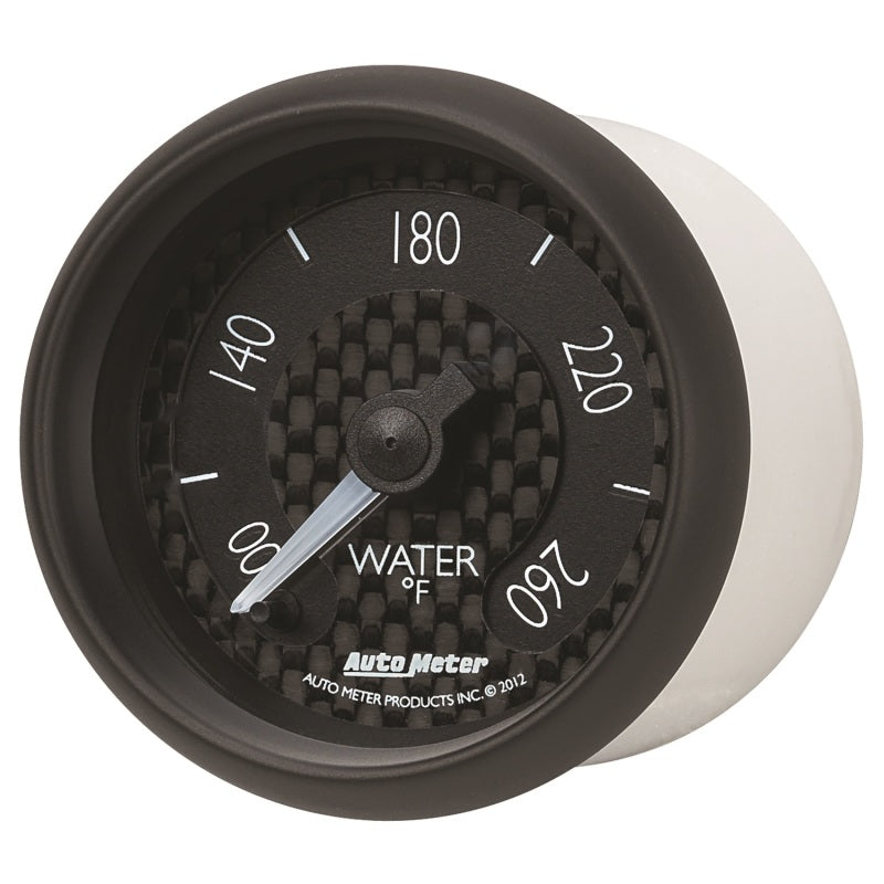 Autometer GT Series 52mm Full Sweep Electronic 100-260 Deg F Water Temperature Gauge-thumbmail-4