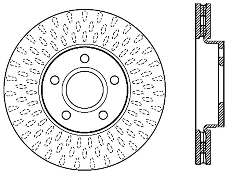 StopTech Slotted Sport Brake Rotor-thumbmail-1