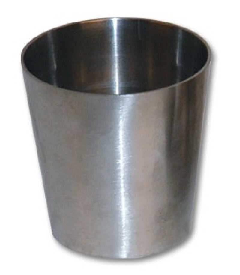 Vibrant 3.0in x 1.5in T304 Stainless Steel Straight Reducer - 6in Length-thumbmail-2