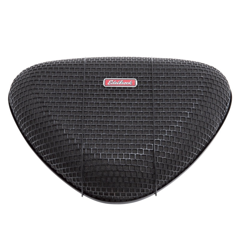 Edelbrock Air Cleaner Pro-Flo 1000 Series Triangular Steel Top 11 375In X 8 375In X 3In Black-thumbmail-10