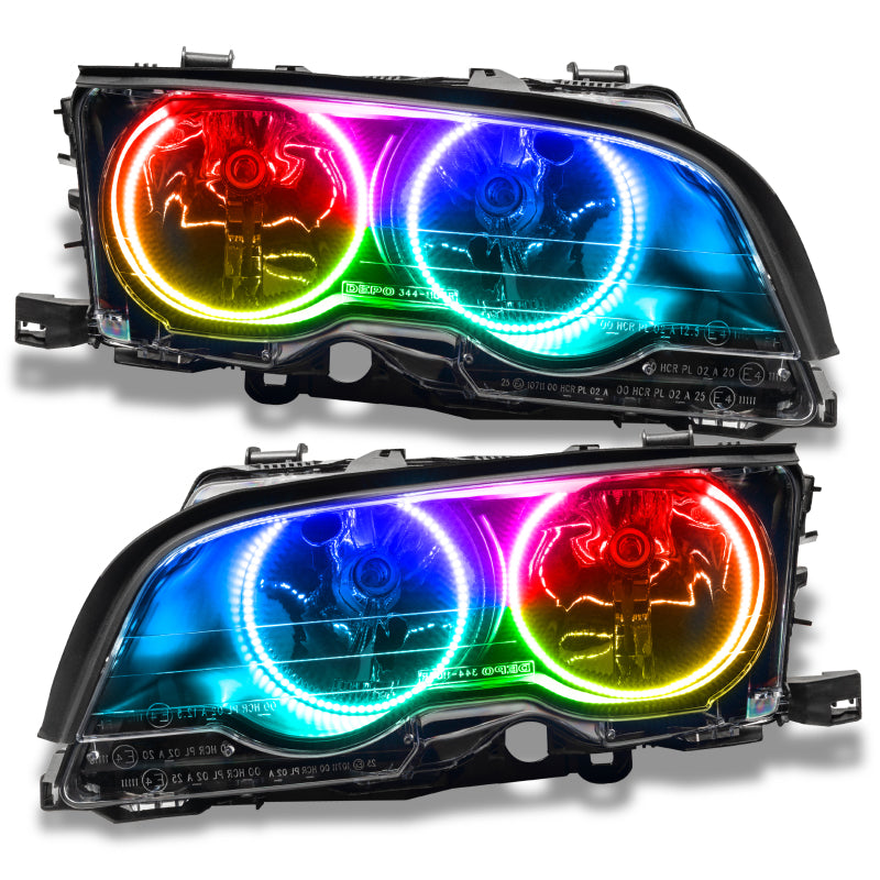 Oracle 99-01 BMW 3 Series Coupe HL - (Halogen) - ColorSHIFT w/o Controller-thumbmail-3