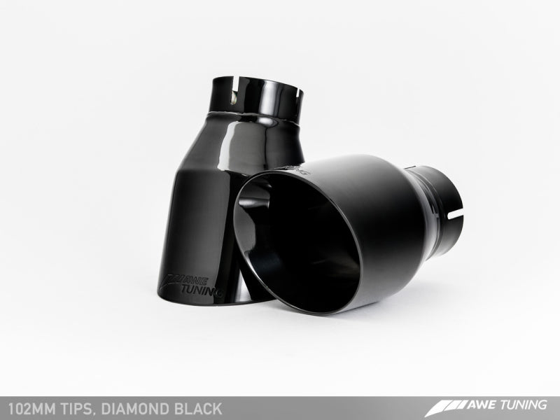 AWE Tuning VW CC 2.0T Touring Edition Performance Exhaust - Diamond Black Tips-thumbmail-9