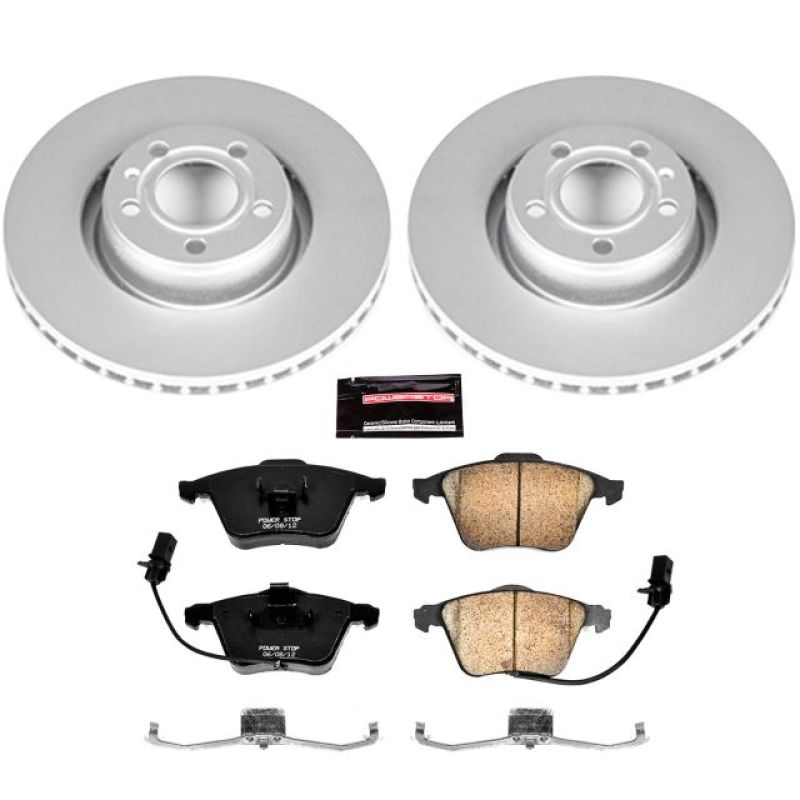 Power Stop 05-11 Audi A6 Front Z23 Evolution Sport Coated Brake Kit-thumbmail-1