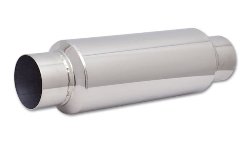 Vibrant SS Resonator (Standard Design) 3.5in inlet/outlet x 18in long w/5in OD resonator body-thumbmail-2