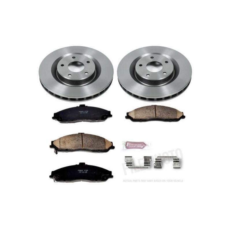 Power Stop 05-07 Cadillac XLR Front Autospecialty Brake Kit-thumbmail-1