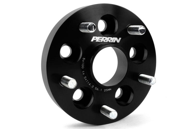 Perrin Wheel Adapter 25mm Bolt-On Type 5x100 to 5x114.3 w/ 56mm Hub (Set of 2)-thumbmail-5